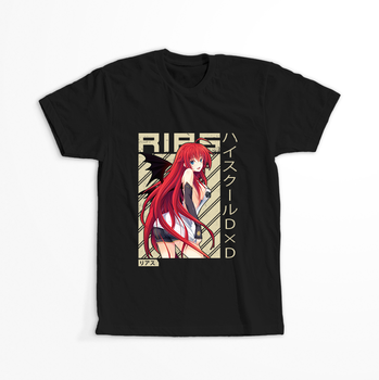 Koszulka Czarna Highschool DxD - WYBIERZ KOLOR KOSZULKI I FASON