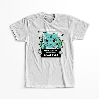 Koszulka Biała - Pokemon - WYBIERZ KOLOR KOSZULKI I FASON