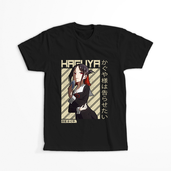 Koszulka Czarna Kaguya-sama Love Is War WYBIERZ KOLOR KOSZULKI I FASON