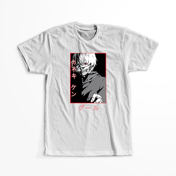 Koszulka Biała Tokyo Ghoul - WYBIERZ KOLOR KOSZULKI I FASON