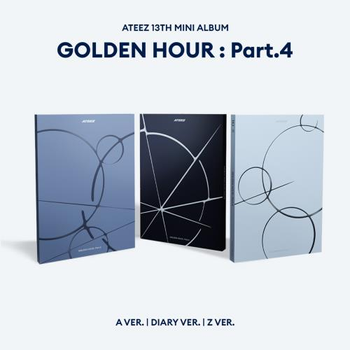 ATEEZ - 13th mini album [GOLDEN HOUR : Part.4] (3 TYPES Random)