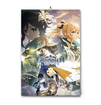 Kalendarz Genshin Impact - Mondstadt 2026 A4