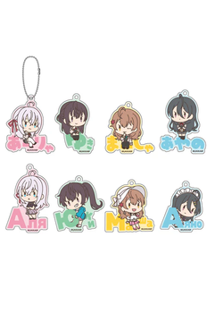 "Alya Sometimes Hides Her Feelings in Russian" Onamae Pitanko Acrylic Key Chain