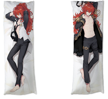Dakimakura Genshin Impact - Diluc DO WYBORU 150x50