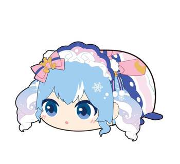 PC-24 Snow Miku Pote Koro Mascot BIG2 G: Snow Miku 2019 Plush