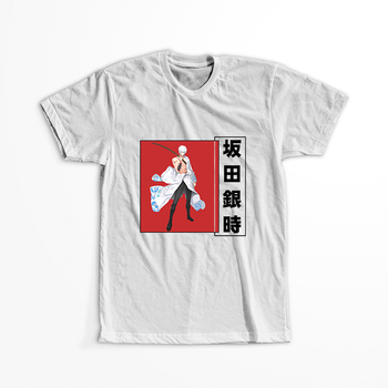 Koszulka Biała Gintama WYBIERZ KOLOR KOSZULKI I FASON