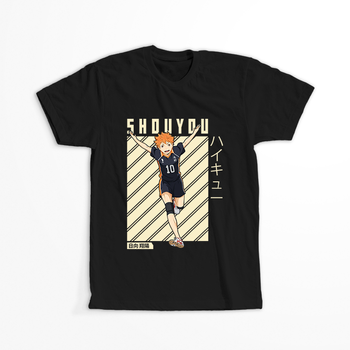 Koszulka Czarna - Haikyuu!!  - WYBIERZ KOLOR KOSZULKI I FASON