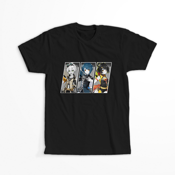 Koszulka Czarna Genshin Impact -WYBIERZ KOLOR