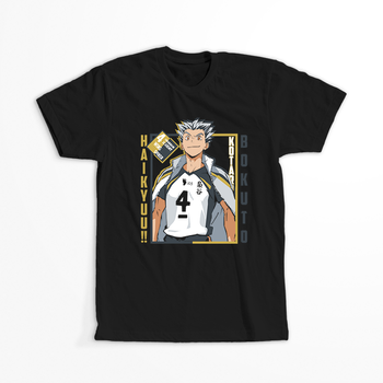 Koszulka Czarna - Haikyuu!! - WYBIERZ KOLOR KOSZULKI I FASON