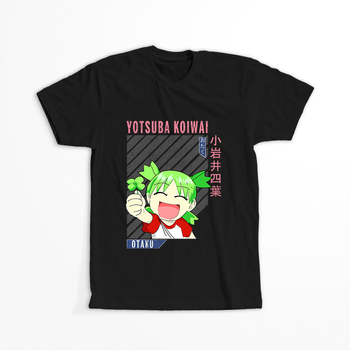 Koszulka Czarna Yotsuba! WYBIERZ KOLOR KOSZULKI I FASON