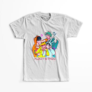 Koszulka Biała Alien Stage WYBIERZ KOLOR KOSZULKI I FASON