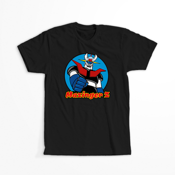 Koszulka Czarna Mazinger - WYBIERZ KOLOR KOSZULKI I FASON