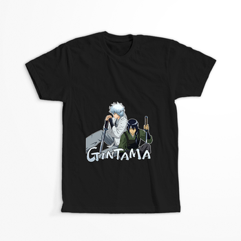 Koszulka Czarna Gintama WYBIERZ KOLOR KOSZULKI I FASON