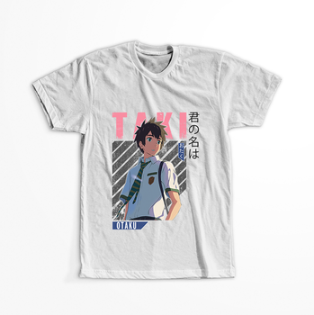 Koszulka Biała Kimi no na wa WYBIERZ KOLOR KOSZULKI I FASON