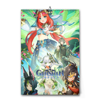 Kalendarz Genshin Impact - Sumeru 2026 A3