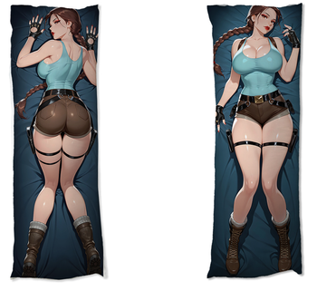 Dakimakura Lara Croft / Tomb Rider DO WYBORU 150x50