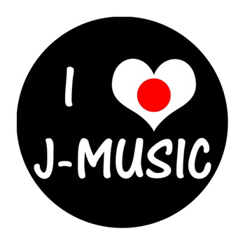 Przypinka I ♥ J-MUSIC