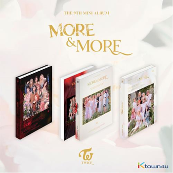 TWICE - Mini Album Vol.9 [MORE & MORE] (Random Ver.)