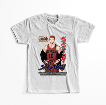Koszulka Biała Slam Dunk WYBIERZ KOLOR KOSZULKI I FASON