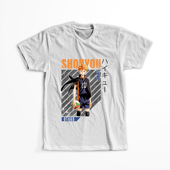 Koszulka Biała - Haikyuu!! - WYBIERZ KOLOR KOSZULKI I FASON