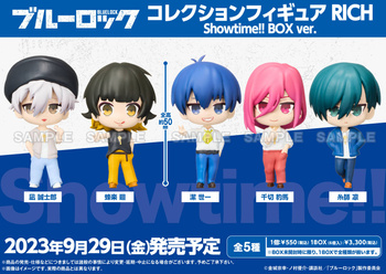 "Blue Lock" Collection Figure Rich Showtime!! Box Ver.