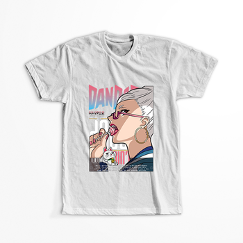 Koszulka Biała Dandadan - WYBIERZ FASON KOSZULKI