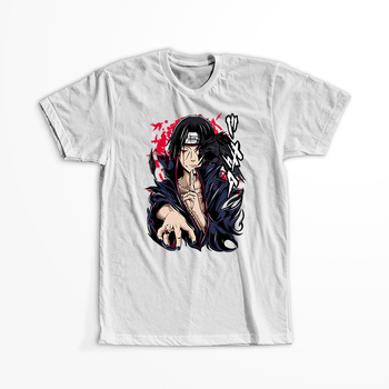 Koszulka Biała Naruto / Boruto - WYBIERZ KOLOR KOSZULKI I FASON