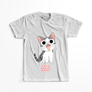 Koszulka Biała - Chii Sweet Home - WYBIERZ KOLOR KOSZULKI I FASON