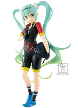 Vocaloid - Hatsune Miku - EXQ Figure - Racing 2018 Team Ukyo Cheering Ver.