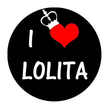 Przypinka I ♥ LOLITA