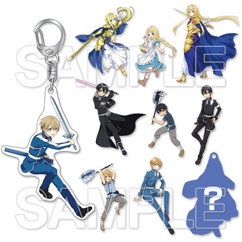 Sword Art Online Acrylic Key Chain