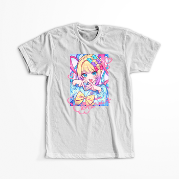 Koszulka Biała -  Needy Girl Overdose - WYBIERZ KOLOR KOSZULKI I FASON