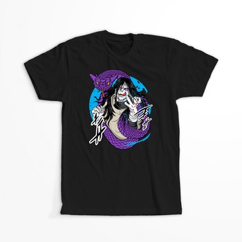 Koszulka Czarna Naruto / Boruto - WYBIERZ KOLOR KOSZULKI I FASON