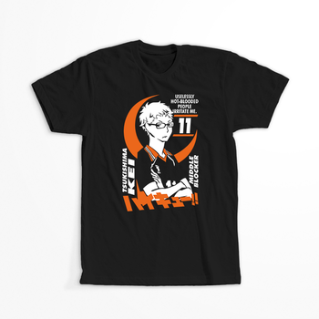 Koszulka Czarna - Haikyuu!! - WYBIERZ KOLOR KOSZULKI I FASON