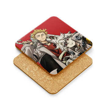 Podkładka pod kubek Gachiakuta - 9,5x9,5 cm - kwadratowa