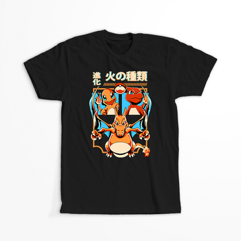 Koszulka Czarna  - Pokemon - WYBIERZ KOLOR KOSZULKI I FASON