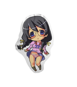 Poduszka Chibi Bakemonogatari - Tsubasa Hanekawa