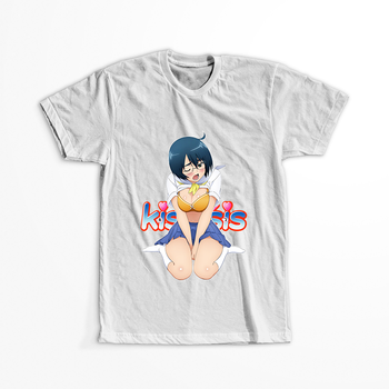 Koszulka Biała Kiss x Sis - WYBIERZ KOLOR KOSZULKI I FASON