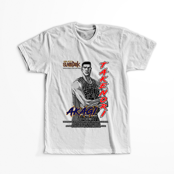 Koszulka Biała Slam Dunk WYBIERZ KOLOR KOSZULKI I FASON