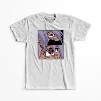 Koszulka Biała Naruto / Boruto - WYBIERZ KOLOR KOSZULKI I FASON