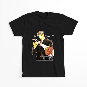 Koszulka Czarna Finder WYBIERZ KOLOR KOSZULKI I FASON