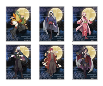 "NARUTO -Shippuden-" Original Illustration Acrylic Block Collection Werewolf Ver.