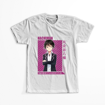 Koszulka Biała My Teen Romantic Comedy SNAFU WYBIERZ KOLOR KOSZULKI I FASON