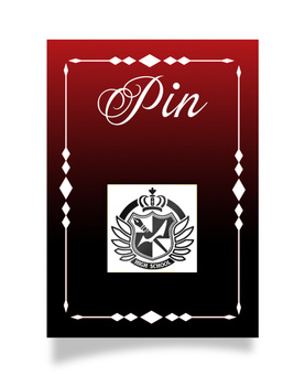 Pin Danganronpa - godło szkoły