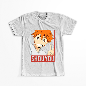 Koszulka Biała - Haikyuu!! - WYBIERZ KOLOR KOSZULKI I FASON