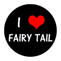 Przypinka I ♥ Fairy Tail