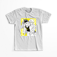 Koszulka Biała Cyberpunk Edgerunners - WYBIERZ KOLOR KOSZULKI I FASON