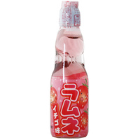 Japońska kultowa lemoniada Ramune truskawkowa