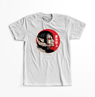 Koszulka Biała Attack on titan WYBIERZ KOLOR KOSZULKI I FASON