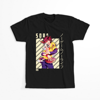 Koszulka Czarna No Game No Life - WYBIERZ KOLOR KOSZULKI I FASON